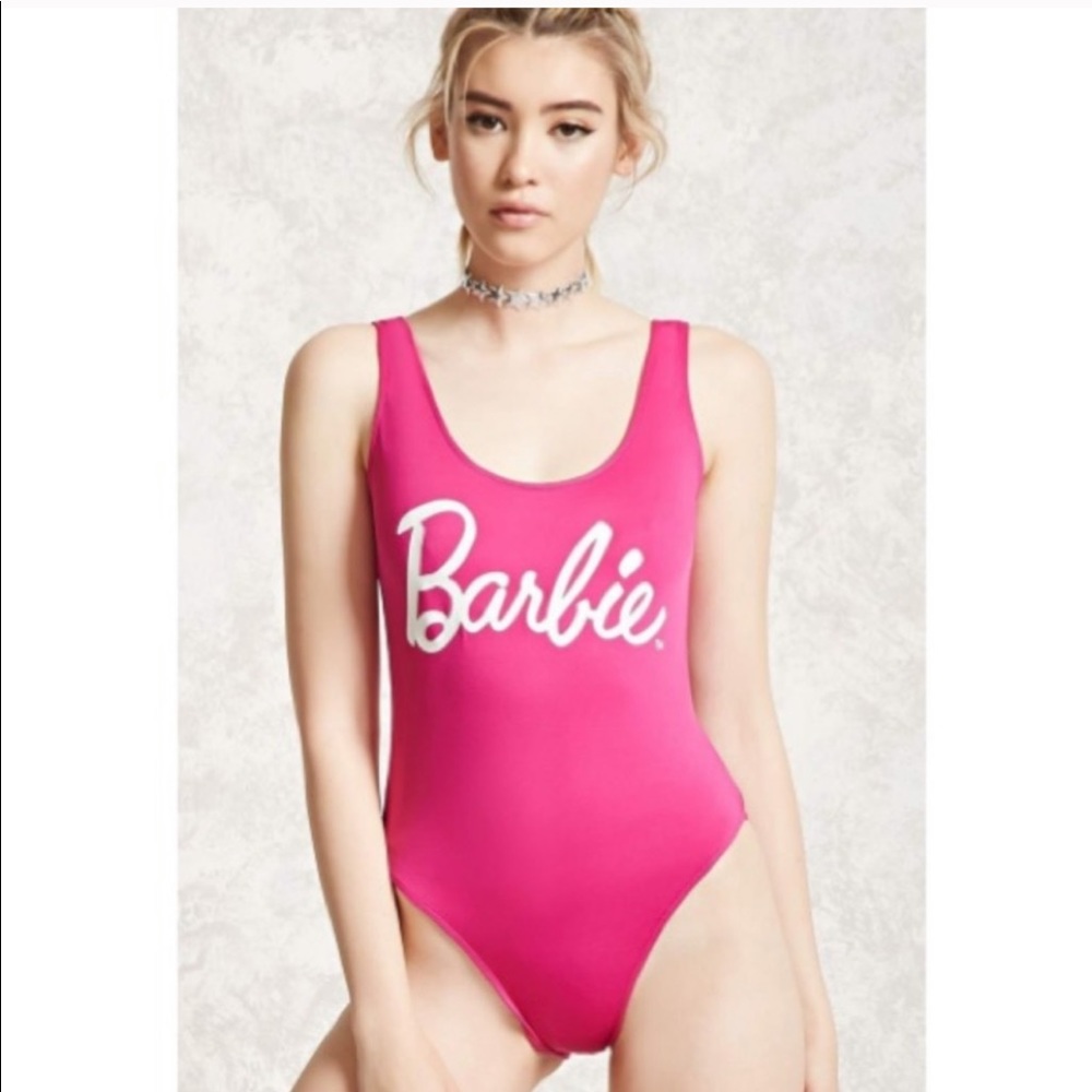 COPY - Barbie Monokini Bodysuit Pink